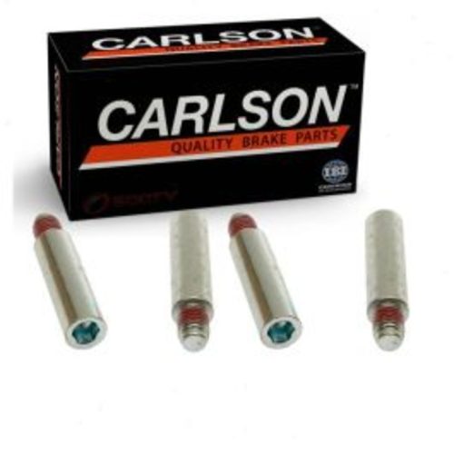 2 pc Carlson Front Brake Caliper Guide Pin Kit for 1981-1987 Mercury Lynx