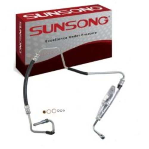 Sunsong Power Steering Pressure Line Hose for 2004-2007 Toyota Highlander 3.3L V6