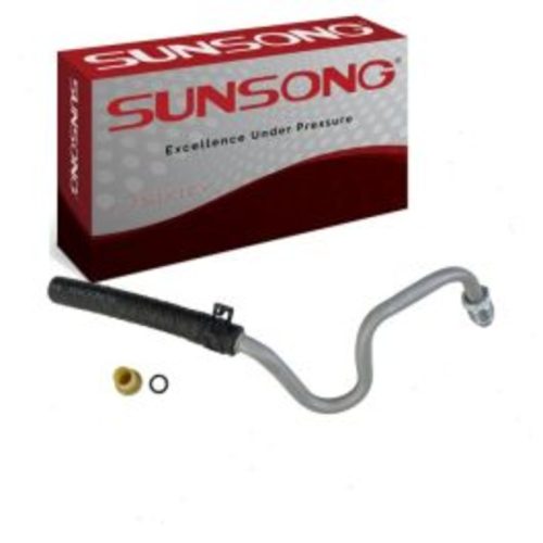 Sunsong Gear To Cooler Power Steering Return Line Hose for 1998-1999 Ford F-250