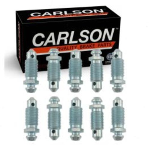 Carlson Front Brake Bleeder Screw for 1984-1992 Lincoln Mark VII