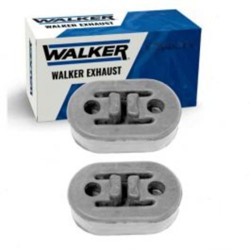 2 pc Walker Muffler Assm Exhaust System Insulators for 2014 Nissan Rogue Select 2.5L L4