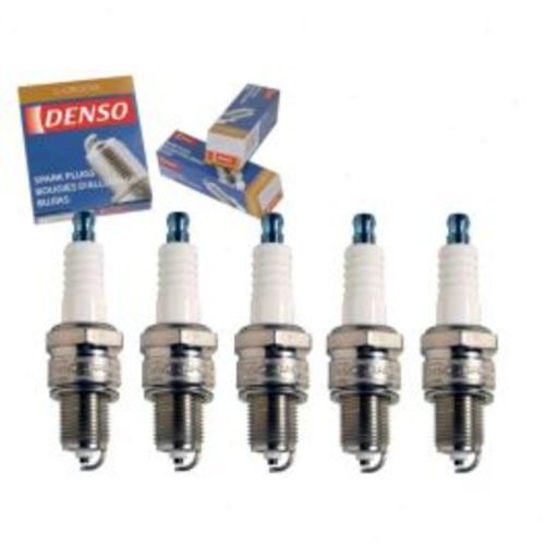 5 pc DENSO Standard U-Groove Spark Plugs for 1980-1984 Audi 4000 2.2L L5