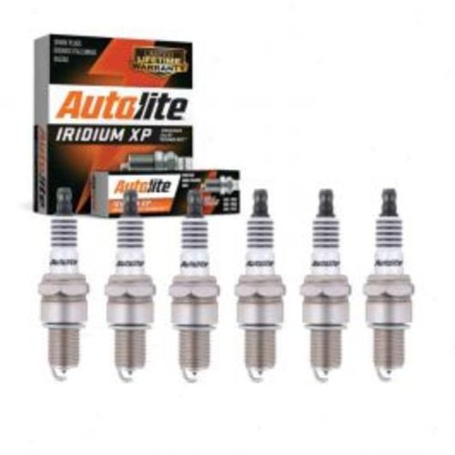 6 pc Autolite Iridium XP Spark Plug for 1987-1991 BMW 325i