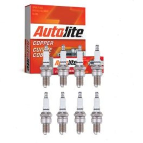 8 pc Autolite Copper Core Spark Plugs for 1962 Pontiac Parisienne 5.7L V8