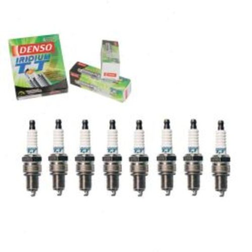 8 pc DENSO Iridium TT Spark Plugs for 1984-1985 Rolls-Royce Corniche 6.8L V8