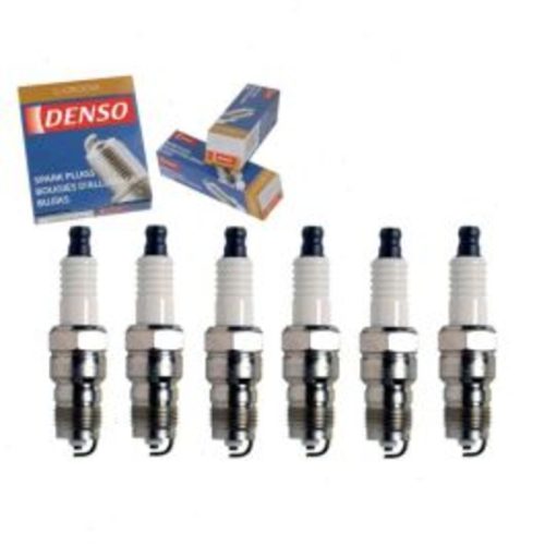 6 pc DENSO Standard U-Groove Spark Plugs for 1988-1992 Mercury Sable 3.8L V6