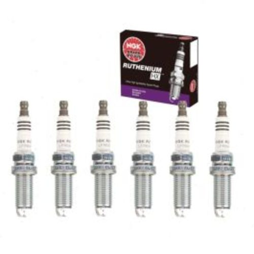 6 pc NGK Ruthenium HX Spark Plugs for 2006-2007 BMW 525xi 3.0L L6