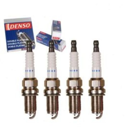 4 pc DENSO Double Platinum Spark Plugs for 2002 Audi A4 Quattro 1.8L L4