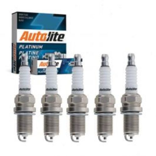5 pc Autolite Platinum Spark Plug for 2006-2009 Volkswagen Rabbit