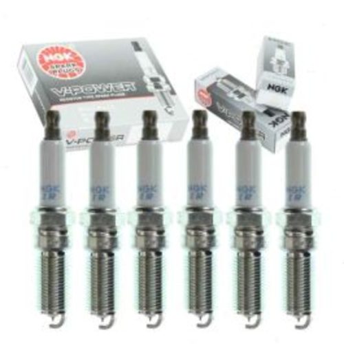 6 pc NGK V-Power Spark Plugs for 2007-2011 Jeep Wrangler 3.8L V6