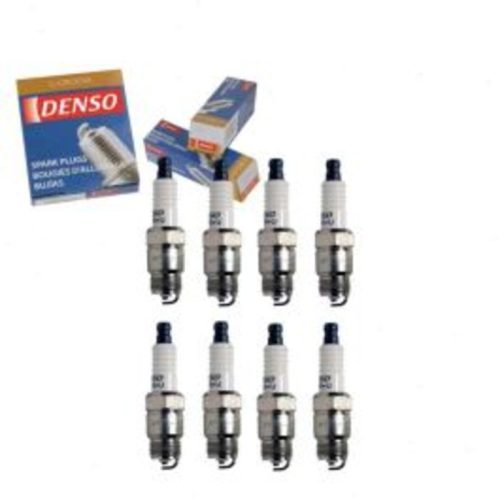 8 pc DENSO Standard U-Groove Spark Plugs for 1974 Buick Century 7.5L V8