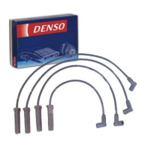 DENSO Spark Plug Wire Set for 1998-2002 Chevrolet Cavalier 2.2L L4