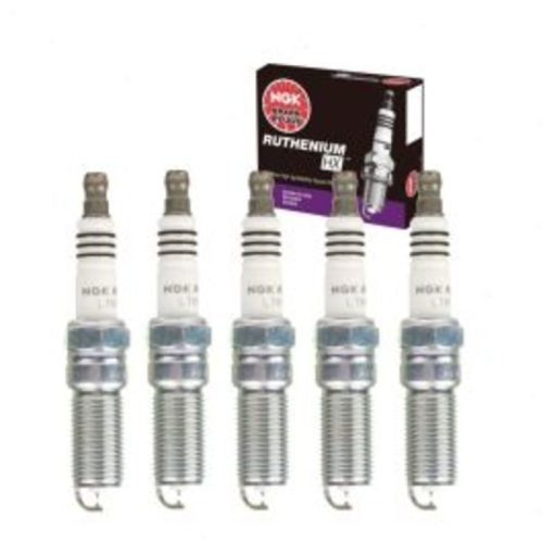 5 pc NGK Ruthenium HX Spark Plugs for 2007-2008 Isuzu i-370 3.7L L5