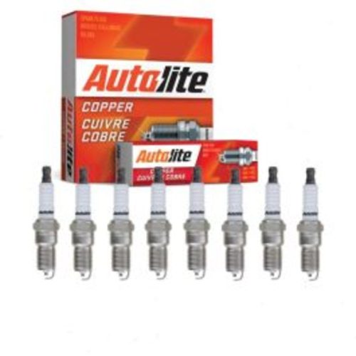 8 pc Autolite Copper Core Spark Plugs for 2003-2006 GMC Envoy XL 5.3L V8