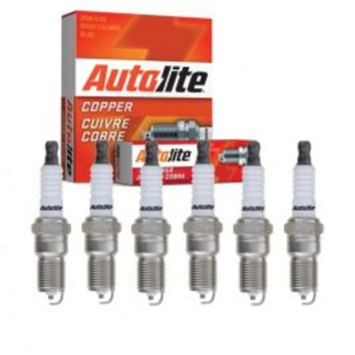 6 pc Autolite Copper Core Spark Plugs for 1997-2000 Mazda B4000