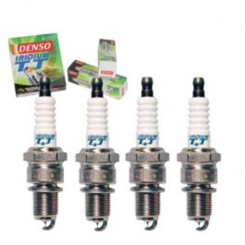 4 pc DENSO Iridium TT Spark Plugs for 1988 Yugo GVS 1.1L L4