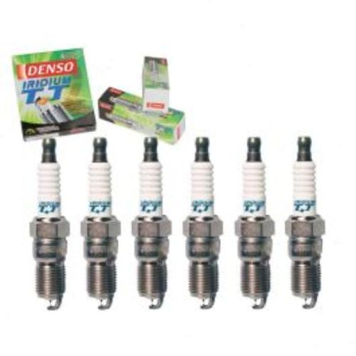 6 pc DENSO Iridium TT Spark Plugs for 2005-2010 Pontiac G6 3.5L 3.9L V6