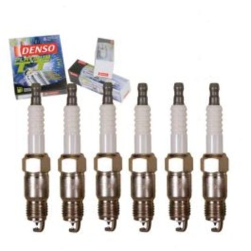 6 pc DENSO Platinum TT Spark Plugs for 1987 Chevrolet V10 4.3L V6