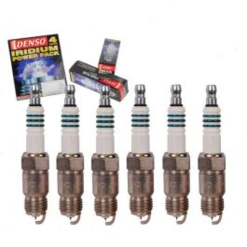 6 pc DENSO Iridium Power Spark Plugs for 1982-1990 GMC S15 2.8L 4.3L V6