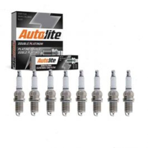 8 pc Autolite Double Platinum Spark Plug for 2007-2009 Jaguar XK 4.2L V8