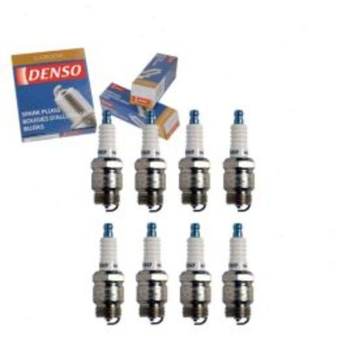 8 pc DENSO Standard U-Groove Spark Plugs for 1963-1967 Mercury Villager 4.3L 6.4L V8