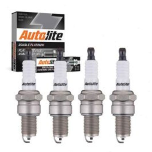 4 pc Autolite Double Platinum Spark Plug for 1979-1982 Fiat Strada