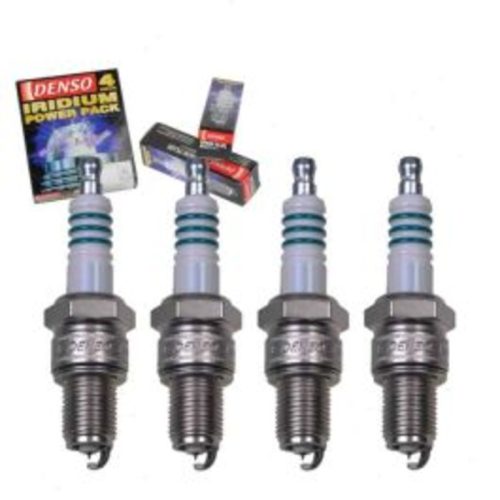 4 pc DENSO Iridium Power Spark Plugs for 1977-1978 Mazda B1800 1.8L L4