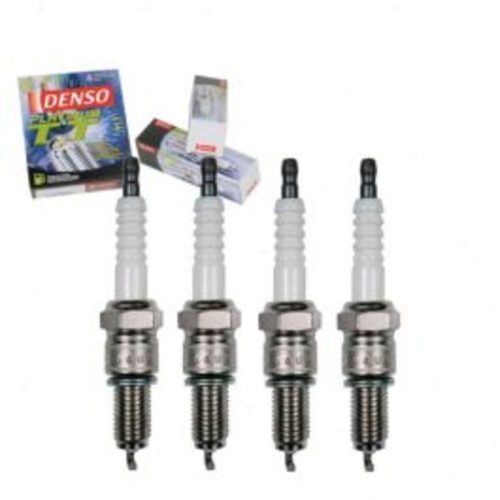 4 pc DENSO Platinum TT Spark Plugs for 1989 Geo Spectrum 1.5L L4