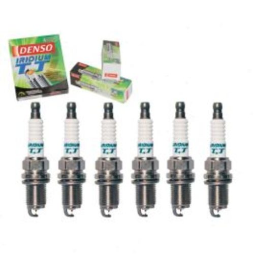 6 pc DENSO Iridium TT Spark Plugs for 1999-2004 Nissan Frontier 3.3L V6