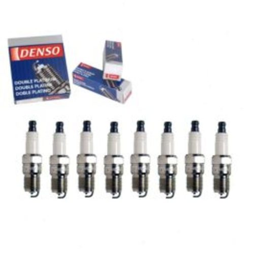 8 pc DENSO Double Platinum Spark Plugs for 1996-2000 Chevrolet C2500 5.0L 5.7L 7.4L V8