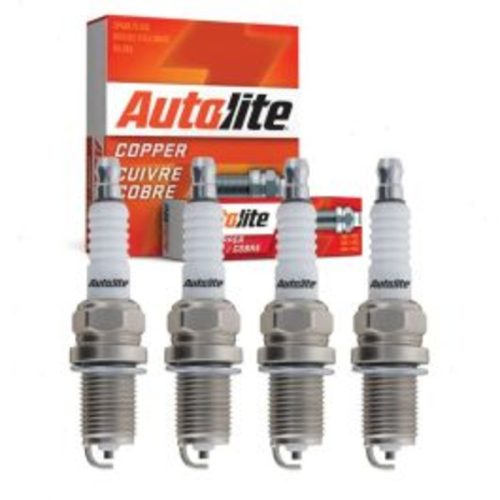 4 pc Autolite Copper Core Spark Plugs for 1994 Plymouth Colt 2.4L L4