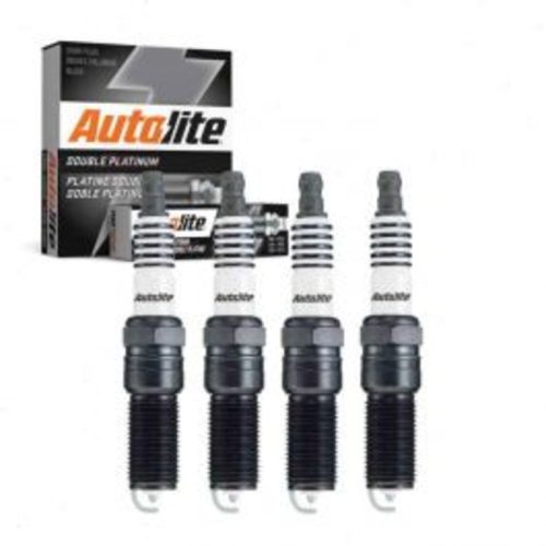 4 pc Autolite Double Platinum Spark Plug for 2005-2006 Pontiac Pursuit 2.2L