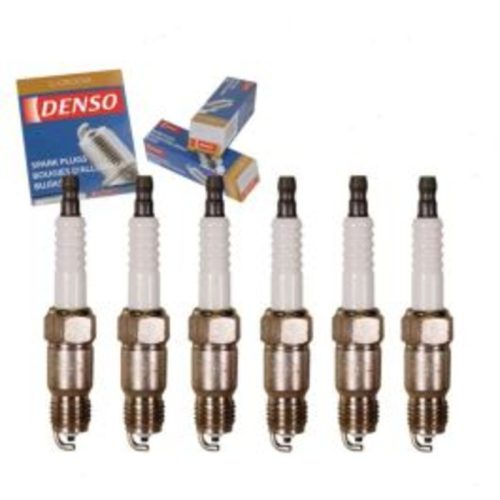 6 pc DENSO Standard U-Groove Spark Plugs for 1985-1995 GMC C2500 4.3L V6