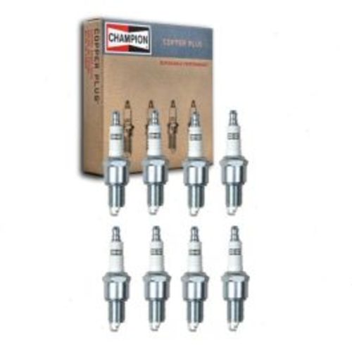 8 pc Champion Copper Plus Spark Plugs for 1967 Dodge D200 Series 5.2L V8