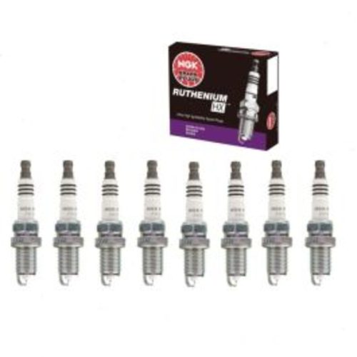 8 pc NGK Ruthenium HX Spark Plugs for 2000-2009 Bentley Arnage 4.4L 6.8L V8