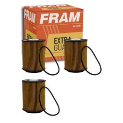 3 pc FRAM Extra Guard CH8158 Engine Oil Filters