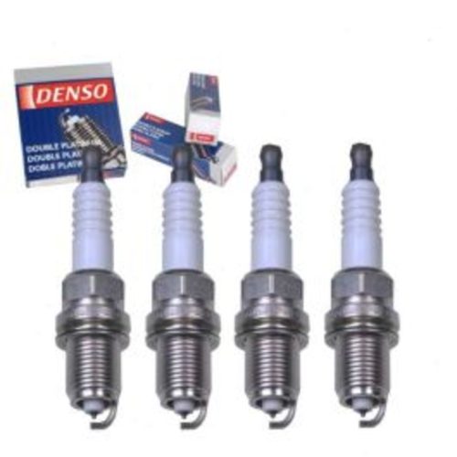 4 pc DENSO Double Platinum Spark Plugs for 2001-2009 Saab 9-3 2.0L 2.3L L4