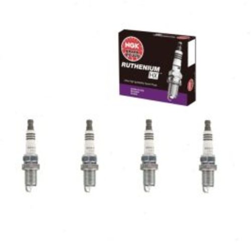 4 pc NGK Ruthenium HX Spark Plugs for 2008-2009 Audi TT 2.0L L4