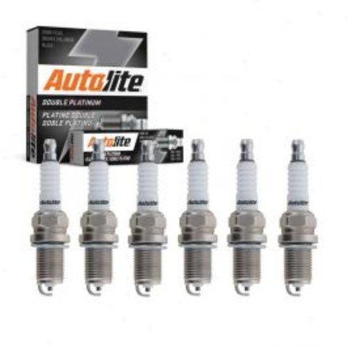 6 pc Autolite Double Platinum Spark Plug for 1994-2000 Mitsubishi Montero