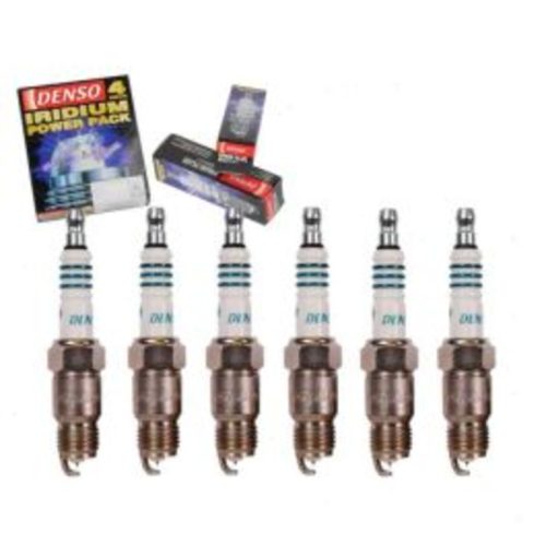 6 pc DENSO Iridium Power Spark Plugs for 1977-1987 Buick Regal 3.2L 3.8L 4.1L V6
