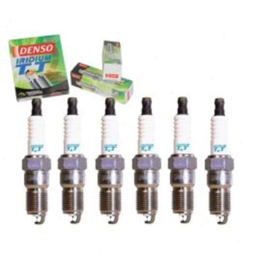 6 pc DENSO Iridium TT Spark Plugs for 1989-1990 Pontiac Firebird 3.1L 3.8L V6
