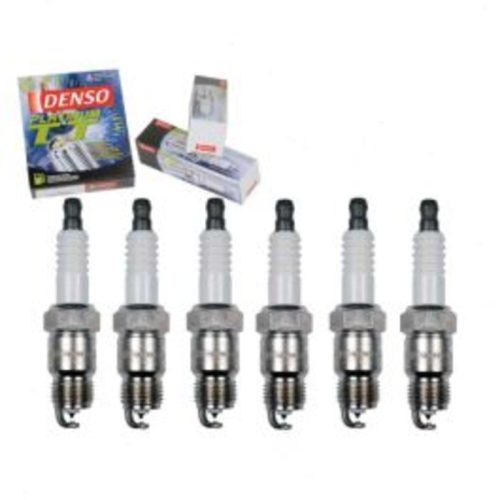 6 pc DENSO Platinum TT Spark Plugs for 1983-1984 Pontiac Parisienne 3.8L V6