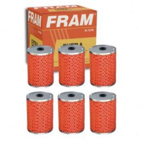 6 pc FRAM Extra Guard CH7329 Engine Oil Filters