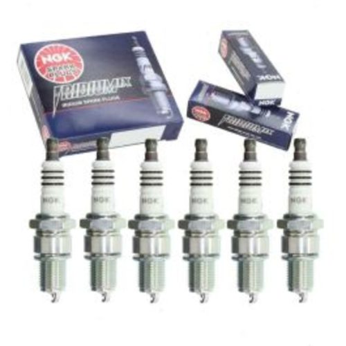 6 pc NGK Iridium IX Spark Plugs for 1988 Mitsubishi Galant 3.0L V6