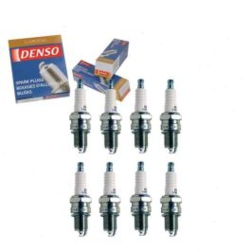 8 pc DENSO Standard U-Groove Spark Plugs for 1993 Rolls-Royce Corniche IV 6.8L V8