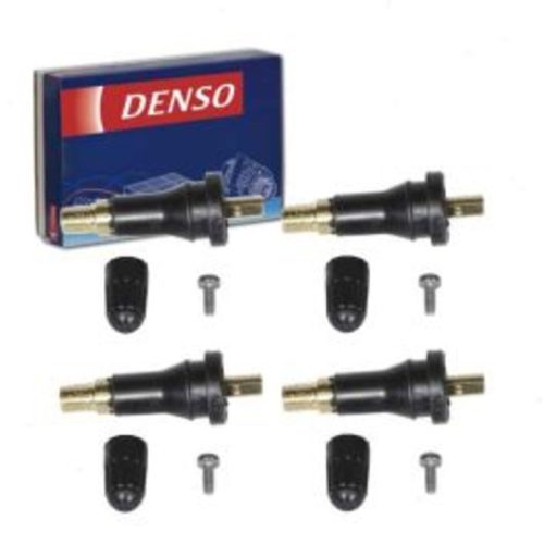 4 pc DENSO TPMS Sensor Service Kits for 2010-2014 Dodge Challenger
