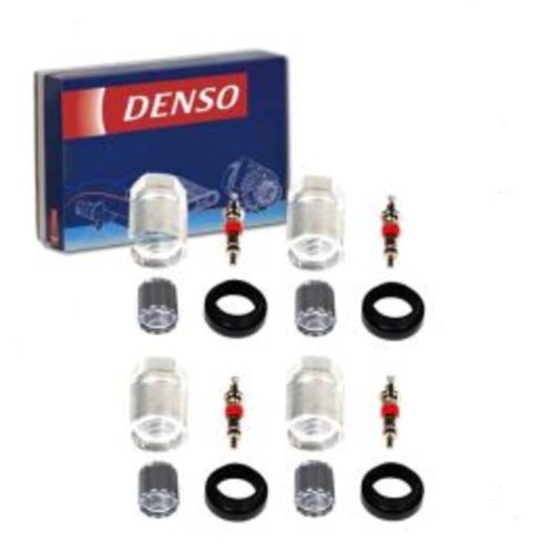 4 pc DENSO TPMS Sensor Service Kits for 2012-2014 Nissan NV3500