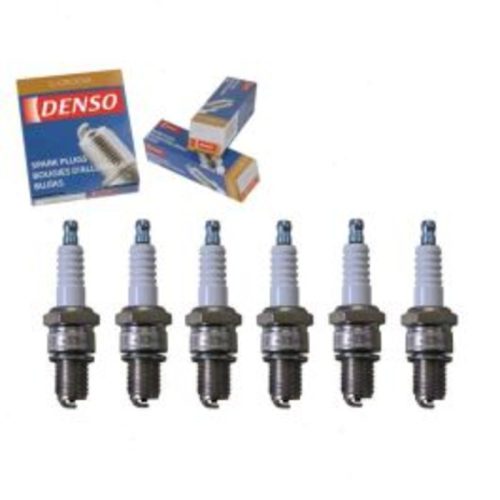 6 pc DENSO Standard U-Groove 4030 W24ES-U Spark Plugs