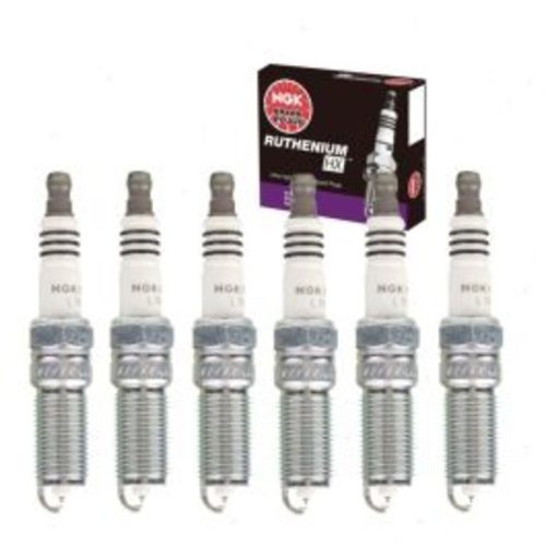 6 pc NGK Ruthenium HX Spark Plugs for 2013-2019 Ford Police Interceptor Sedan 3.5L V6