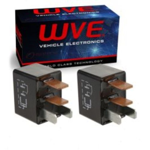 2 pc Wells WVE Daytime Running Light Relay for 2011-2017 Lexus NX200t NX300h RX450h